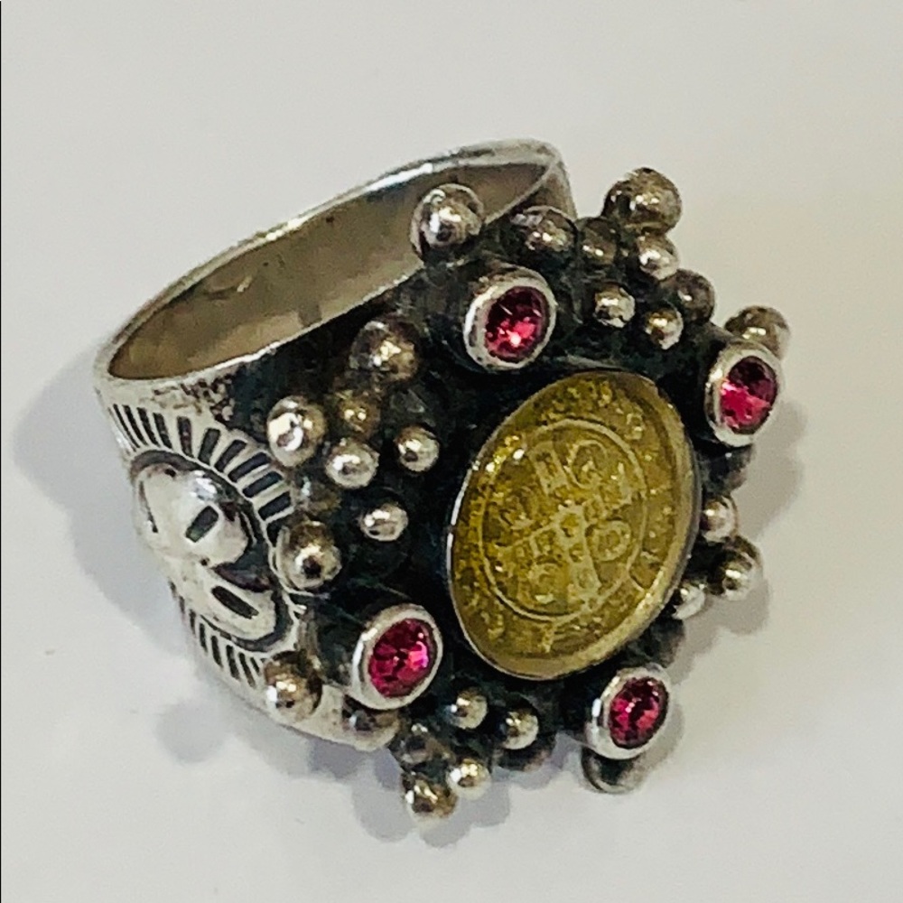 Virgins, Saints and Angels Sterling Ring
